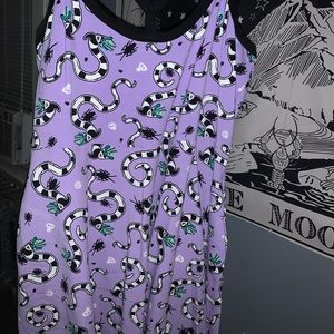 Hot topic beetlejuice skater dress